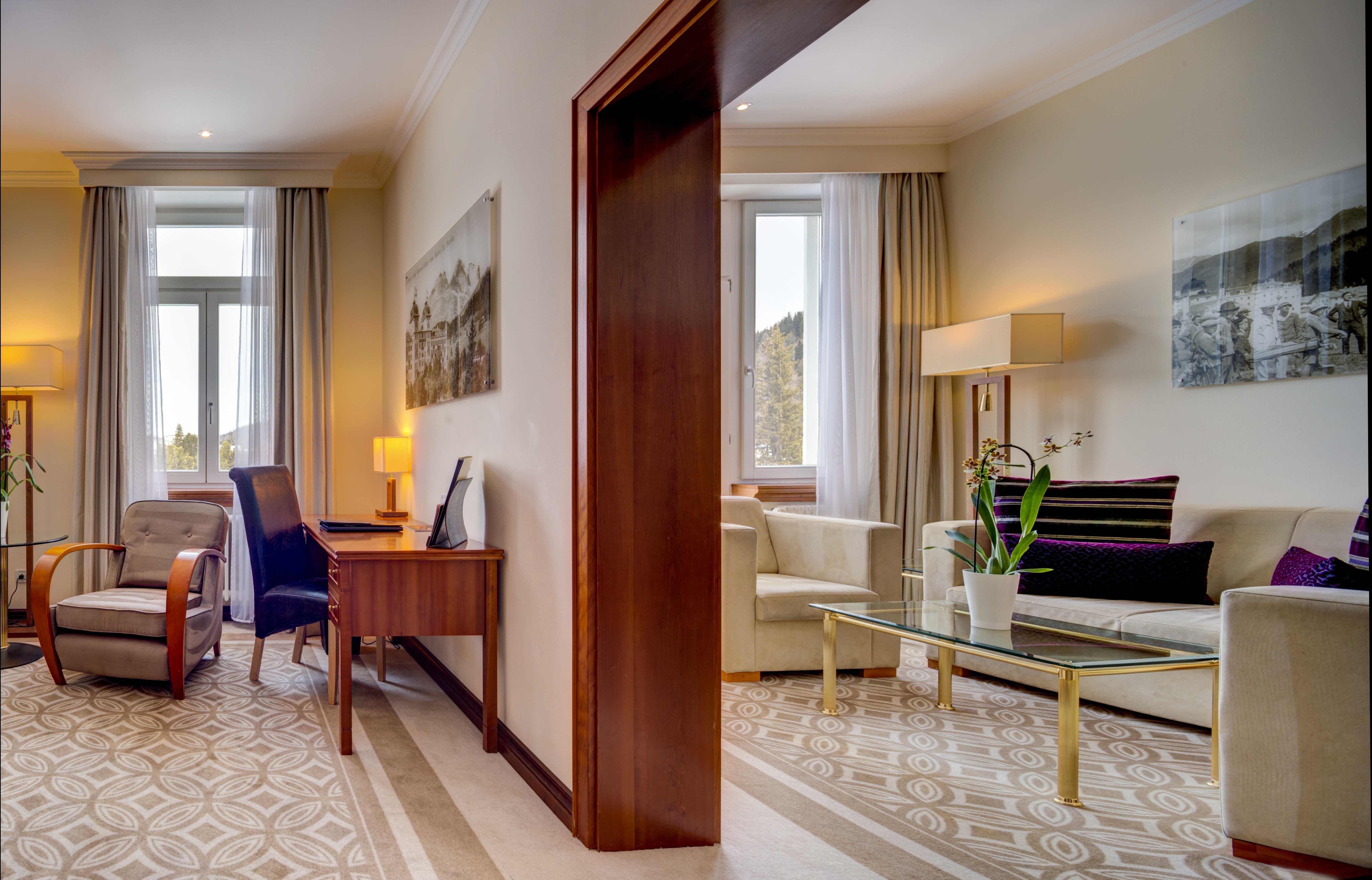 Grand Hotel Des Bains Kempinski Sankt Moritz Esterno foto