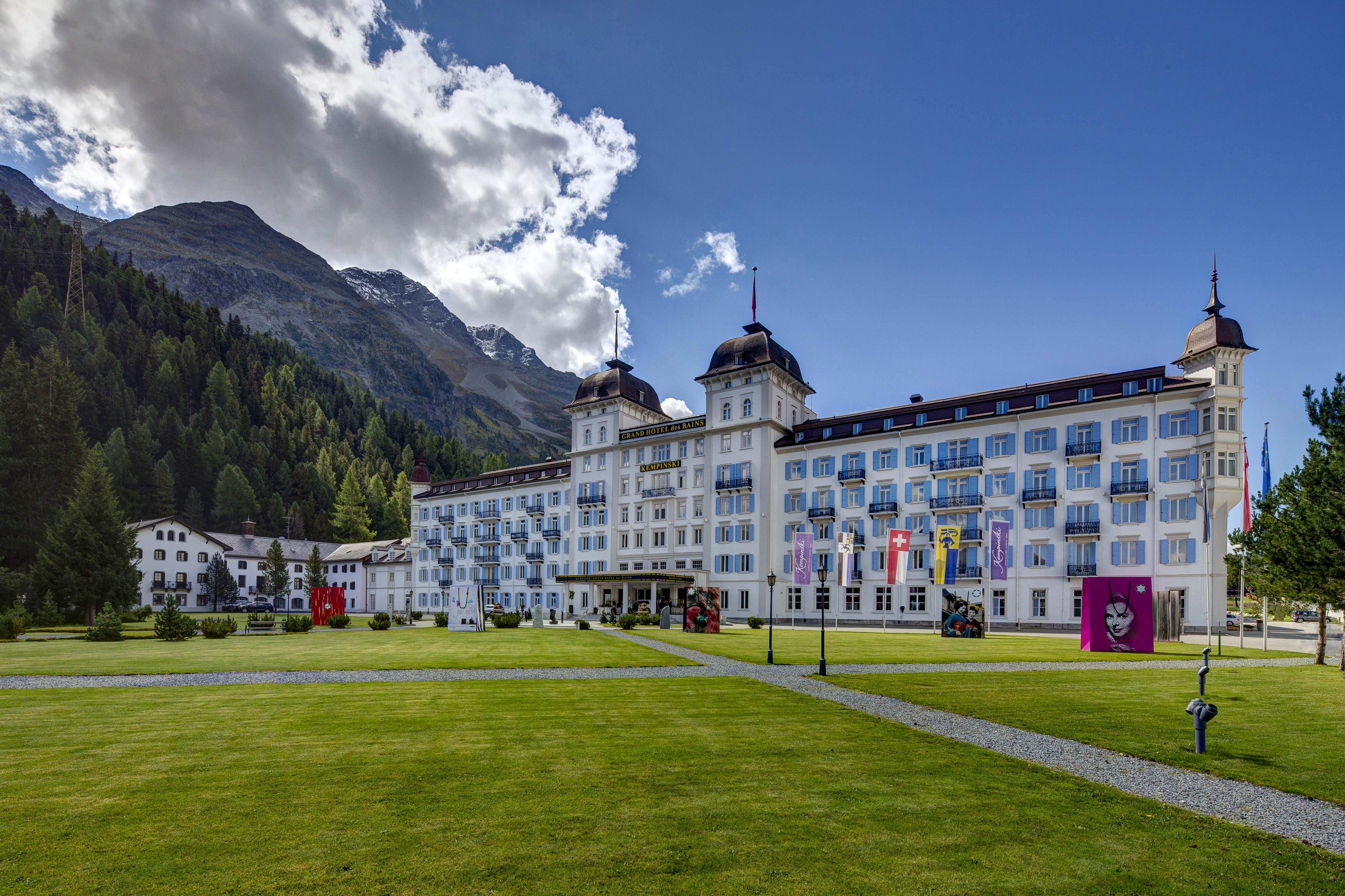 Grand Hotel Des Bains Kempinski Sankt Moritz Esterno foto