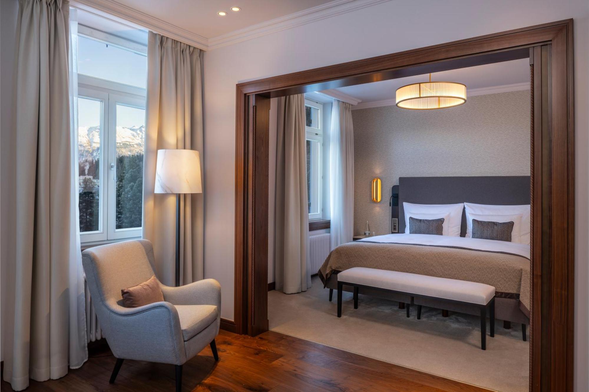 Grand Hotel Des Bains Kempinski Sankt Moritz Esterno foto