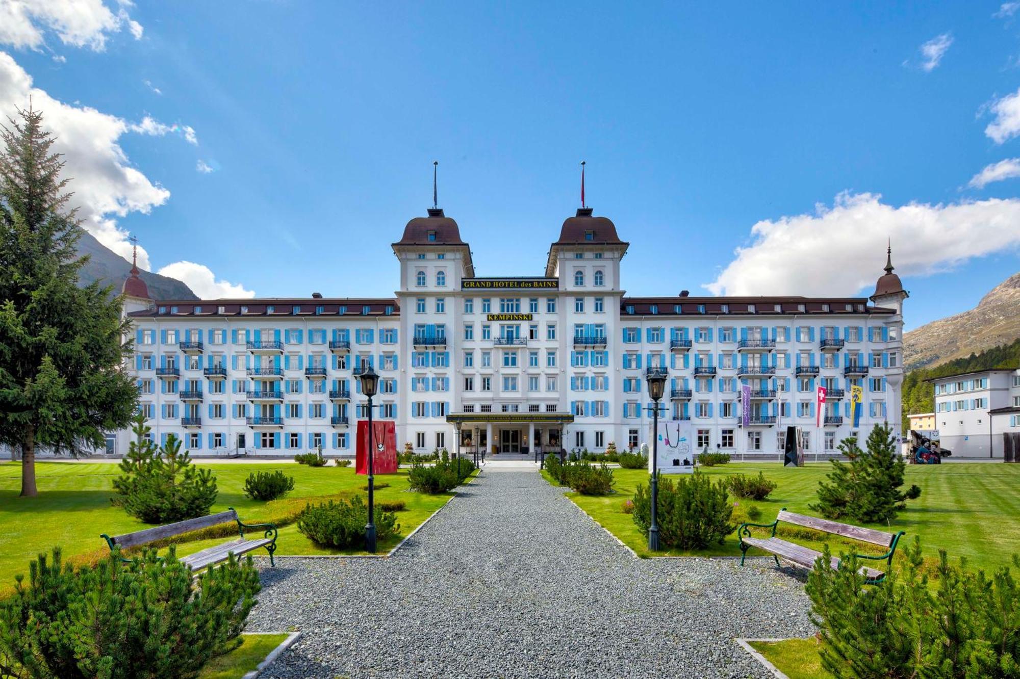 Grand Hotel Des Bains Kempinski Sankt Moritz Esterno foto