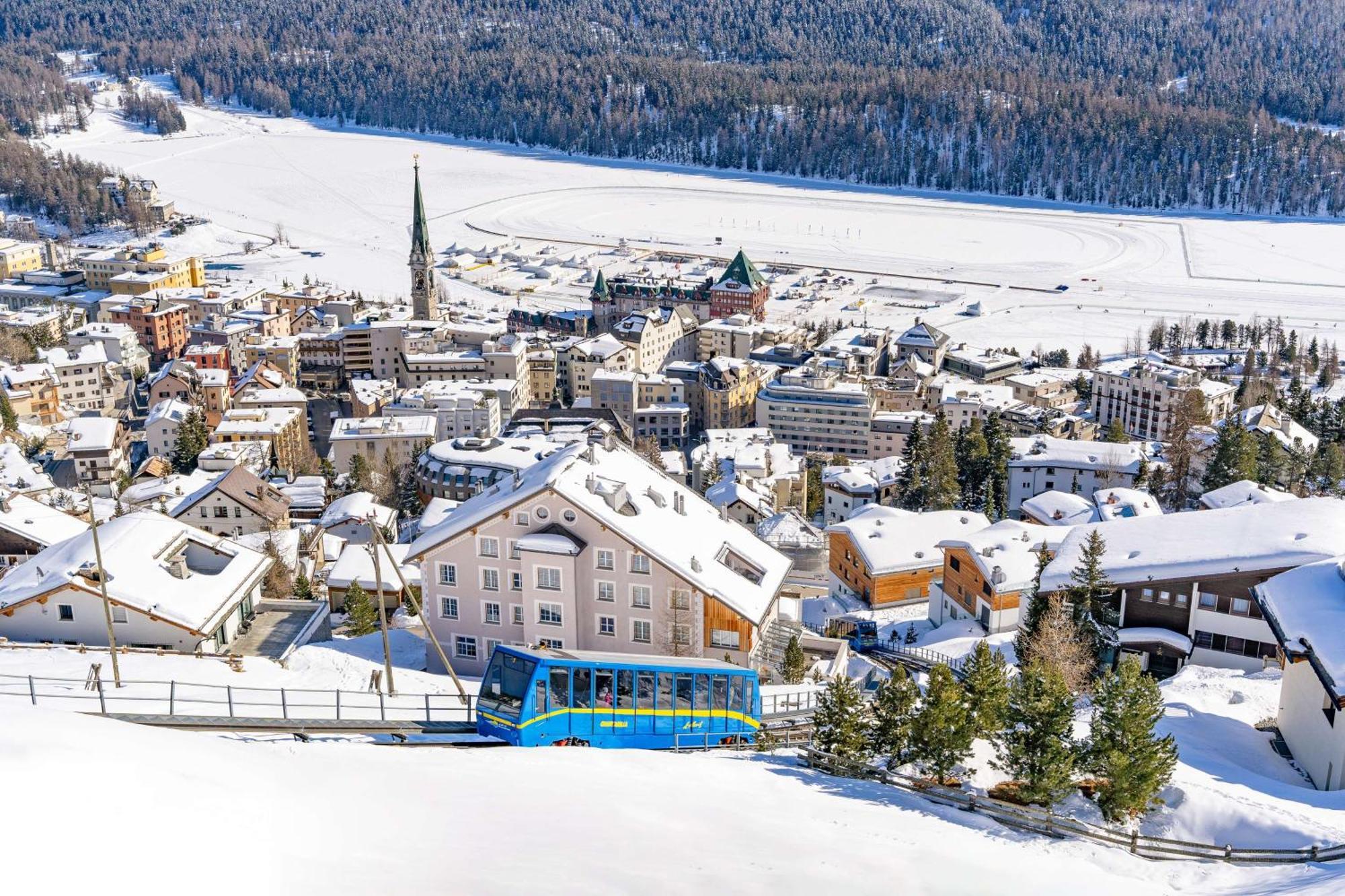 Grand Hotel Des Bains Kempinski Sankt Moritz Esterno foto