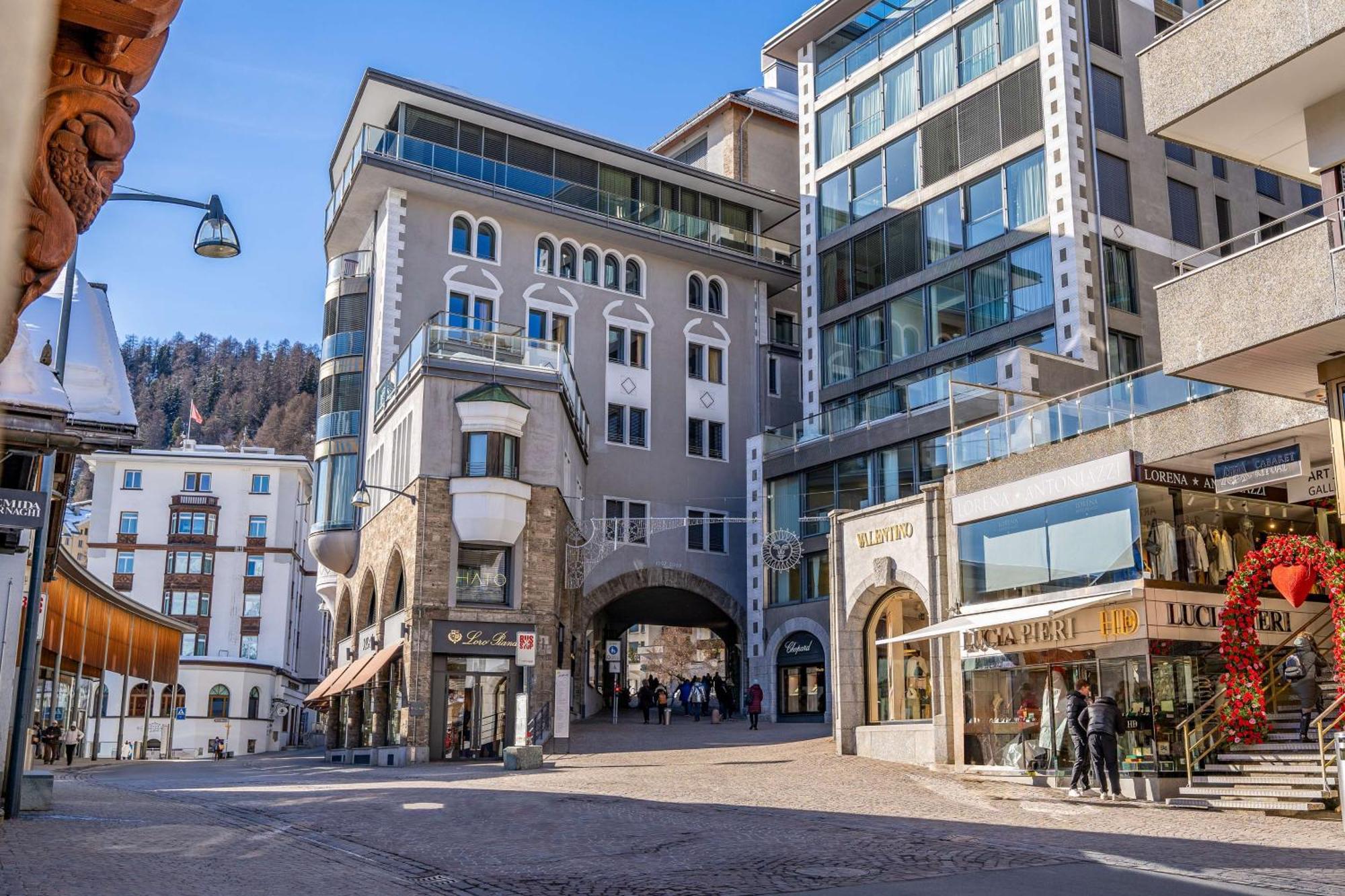 Grand Hotel Des Bains Kempinski Sankt Moritz Esterno foto