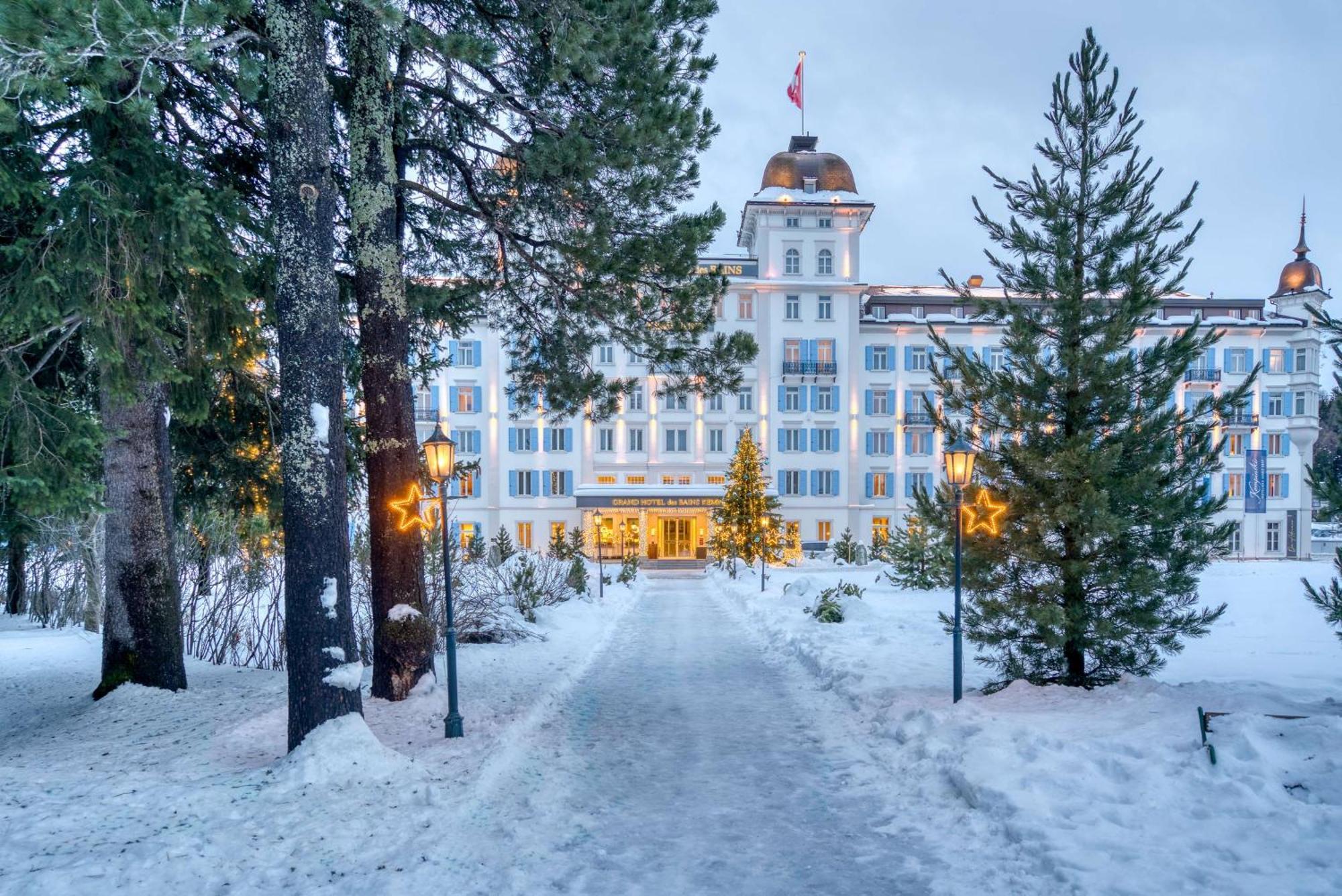Grand Hotel Des Bains Kempinski Sankt Moritz Esterno foto