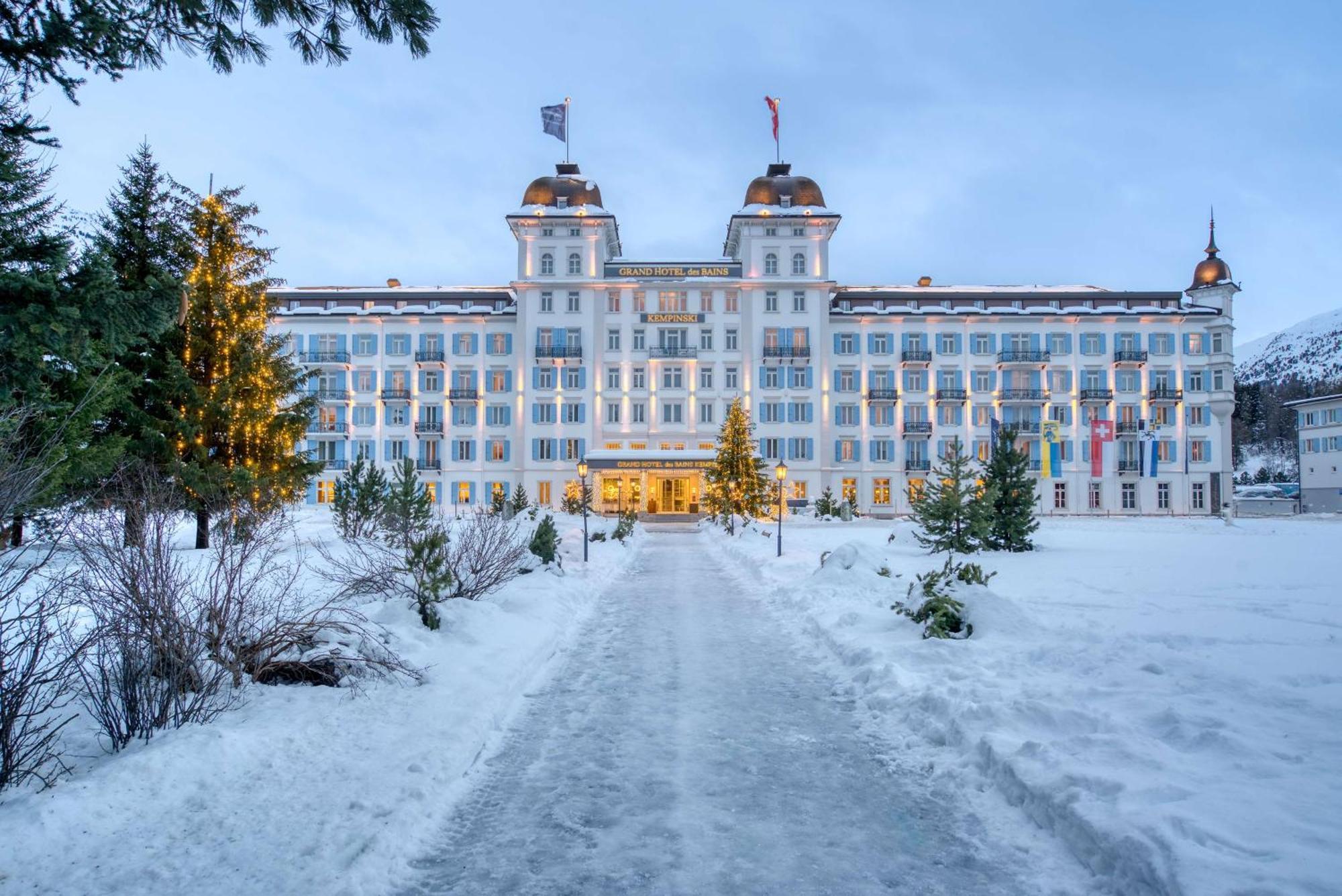 Grand Hotel Des Bains Kempinski Sankt Moritz Esterno foto